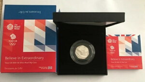 ~Simply Coins~ 2016 Team GB シルバープルーフ 50ペンスコイン リオオリンピック 50ペンス COA