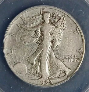 1938-D 50Zg EH[LOEoeBEn[t_[ ANACS F12 ڍ׃XNb`L[t