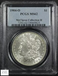 1904N O}N[RNVII K $1 PCGS MS 62