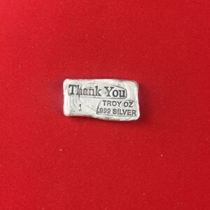 THANK YOU�M�t�g���󏭃R���N�^�[�������_���o�[ 1�g���C�I���X .999 ����n���h�|�A