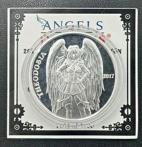 2017�N �X�`�[���p���N�uTHEODOSIA�v�v���[�t �V�g�ƈ��� 1�I���X .999 �V���o�[ COA�t��