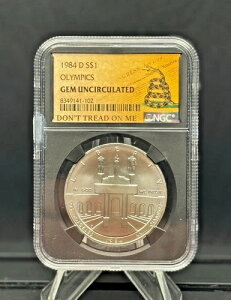 1984-D IsbN 1 h ???? NGC GEM UNC DTOM x ?? IȃXu ??