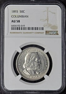1893NRrALO݃n[th - NGC AU58 - ?COINGIANTS?