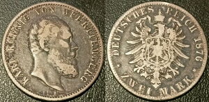 �h�C�c - �������e���x���N - �J�[��1�� - 2 ��}���N 1876 F�A�V���g�D�b�g�K���g ! KM#626