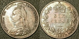 CMX - rNgAB - 6yX 2 1889N ɗǍDȏԁI KM#760