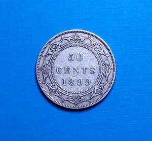 �J�i�_�����ȑO 1899�N �j���[�t�@���h�����h 50�Z���g �X�^�[�����O�V���o�[�R�C�� [F-12] ���C�h9���