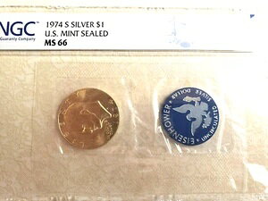 MS66 1974-D NGC AC[n[ h AJ J MS-66