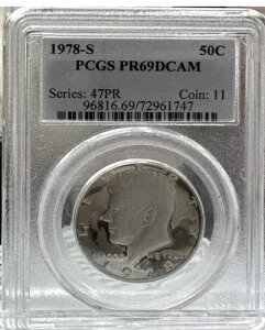 =+1978 S PCGS PR69 DCAM 50�Z���g �P�l�f�B �n�[�t�_���[ �V���[�Y 47PR #360