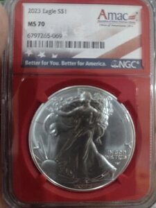 2023N AJEVo[EC[O EFXg|CgAMAC MS70 NGCbhRA Ax