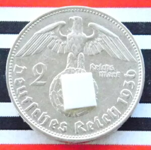 hCc 2 CqX}[N 1936 D SWASTIKA qfuN 3RD 񎟐E + A + }[N