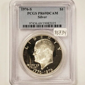 1976-S 1h ACNEAC[n[  - PCGS PR 69 DCAM - SKU-X5734