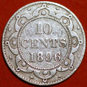 1896�N 10�Z���g �r�N�g���A��� �j���[�t�@���h�����h KM#3