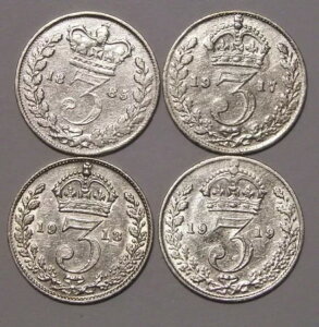 CMX  3yX bg 1885A1917A1918A1919