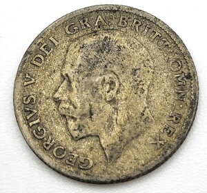 1921年 銀貨 6ペンス イギリス 6ペンス ヨーロッパ 結婚祝い