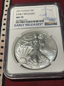 2017 AJ Vo[ C[O NGC ?? O[h MS70 ??[X??