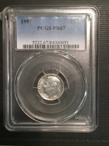 PCGS PR67 1957P FDR 10ZgVo[ ኱̕ϐF z{[iXRCbg