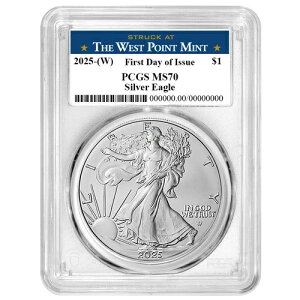 2025N (W) 1h AJ Vo[ C[O PCGS MS70 FDOI EFXg|Cg x