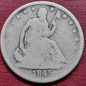 1845�N O ���Ȏ��R�̏��_�� �n�[�t�h�� 50�Z���g ���ʕi #82068