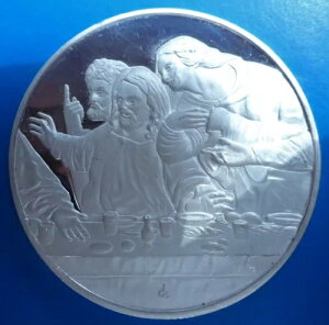 Iih _ B` V[Y DETTAGLIO DA L'ULTIMA CENA Vo[_ ? 50,8mm-51,6gr