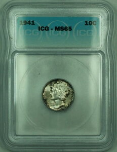 1941N }[L[ Vo[ _C 10Zg RC ICG MS-65 g[ (toh FB ̊O) (E)