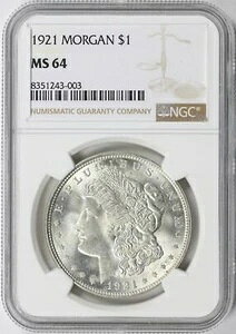 1921N 1h KE_[ NGC MS64