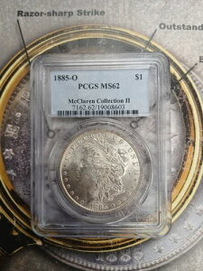 Vo[ 1885 O K _[ PCGS MS62 }N[ RNV 11 TP-9328
