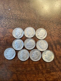 銀貨10枚セット！すべて銀貨で希少価値の高いコインです！