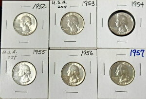 1952-1957 25Zg AJO Vg Vo[ NH[^[h WF BU (6) RCbg