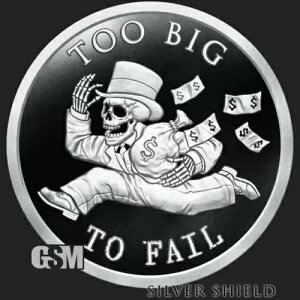 2023�N 1�I���X Too Big to Fail Proof V2 .999 �V���o�[�V�[���h - �~�j�~���g�u�C���n���h�v