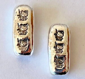2�{ - 10g �V���o�[ .999 �n���h���C�h�o�[ AR-15 & AK-47 �L�e�B 99.9% 10�O���� ����ɂ���
