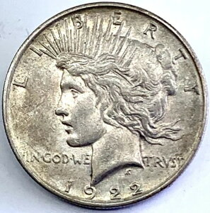 1922�N D �s�[�X�h�� �V���o�[ $1 �č��t�B���f���t�B�A������ �ǎ��Ȗ����H�R�C�� �g�[�����H