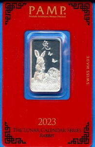 2023 PAMP �X�C�X 10g .999 �V���o�[�o�[ �E�T�M ���A��V���[�Y ���̓J�[�h