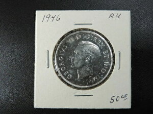 1946N 50Zgd Ji_ W[W6 50Zg i[fCg .800 Vo[ AU