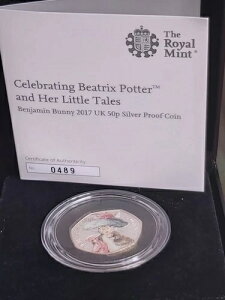 2017�N �r�A�g���N�X�E�|�^�[ �x���W���~���E�o�j�[ �V���o�[ �v���[�t 50�y���X ���b�h 489/1000 �u���b�N�P�[�X