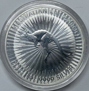 2022年オーストラリア産1オンス .9999 純銀カンガルー金貨 M-731