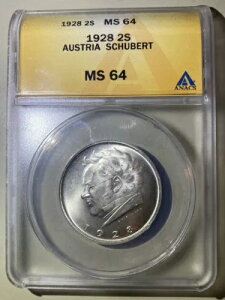 1928N I[XgA V[xg 2VO ANACS MS64 O[h