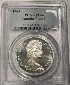 1965NJi_ PCGS ^Cv1 X[r[Y Pt.5 (CAMEO DEVICES)