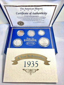 AHA 1935�N �v���o�Ɏc��1�N ����ŕč��R�C���R���N�V���� OGP + COA