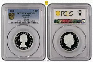 2000N 20Zg݁uGUxX2v PCGS PR70DCAM i gbv|bv #6388