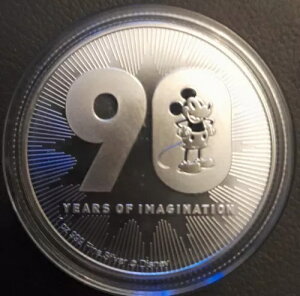 fBYj[ 2018 jEG 2h ~bL[}EX 90N̑z 1IX .999 Vo[RC