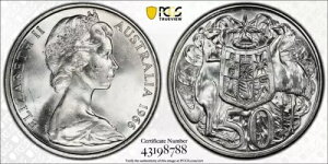 I[XgA 1966N EhVo[ 50ZgRC PCGS MS65 #8788