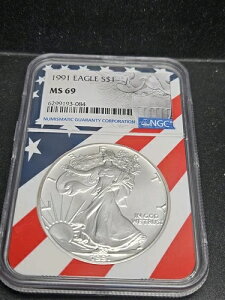 1991N 1h݃AJC[O NGC MS69ičt[z_[j