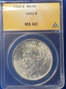 1922N ANACS MS 60 a݁AAJO 1h