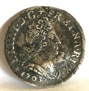 1703 G �t�����X �V���o�[ 5�\�� 1/16 ECU 1/4 �g�D�m�� �󏭃V���o�[�R�C�� ���C14��