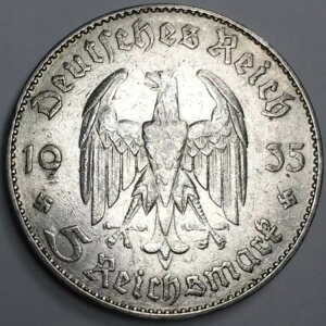 1935-J �h�C�c 5 ���C�q�X�}���N ����}�[�N - ��O�鍑 KM#83 - 90% �� - 2916