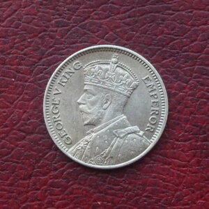 ニュージーランド 1933年 6ペンス銀貨