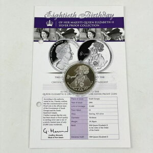 2006�N �T�E�X�W���[�W�A �X�^�[�����O�V���o�[ �v���[�t 2�|���h�d�� �G���U�x�X2��80���N�L�O