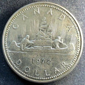 1h 1972N Ji_ є珤lJk[ 23.3g .500 Vo[ KM#64.2a K120623AE-