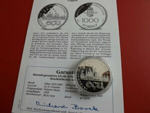 * �n���K���[ 1000�t�H�����g 1995�N �V���o�[�v���[�t * ���B�A������ (Schub128)-