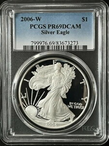 2006-W $1 fB[vJI Vo[C[Oh PCGS PR69DCAM 83673273